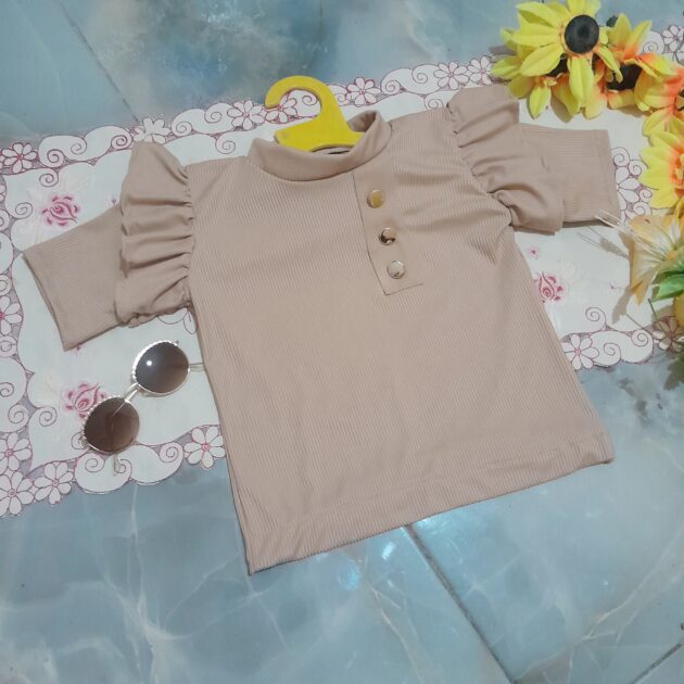 Tricot doux et élégant pour fillette + lunette cadeau